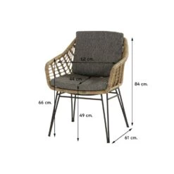 4 Seasons Cottage/Allure Rome Grey 170 Cm. Tuinset - 5-delig 8 4 Seasons Cottage/Allure Rome Grey 170 Cm. Tuinset - 5-delig -VIDAXL Winkel 1000050050 0102