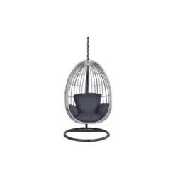 Garden Impressions Panama Swing Egg Hangstoel - Cloudy Grey -VIDAXL Winkel 1000050055 0103
