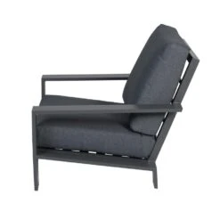 Garden Impressions Coba Lounge Tuinstoel - Donker Grijs -VIDAXL Winkel 1000052908 0103