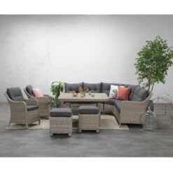 Garden Impressions Nova Lounge Dining Tuinstoel - Vintage Willow 7 Garden Impressions Nova Lounge Dining Tuinstoel - Vintage Willow -VIDAXL Winkel 1000052943 0102