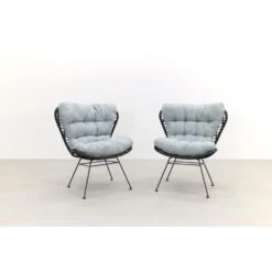 Garden Impressions Libelle Retro Loungestoel - Set Van 2 - Zwart 8 Garden Impressions Libelle Retro Loungestoel - Set Van 2 - Zwart -VIDAXL Winkel 1000053011 0102