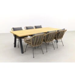 Garden Impressions Margiet Naturel/Ambassador 240x100 Cm. Tuinset 8 Garden Impressions Margiet Naturel/Ambassador 240x100 Cm. Tuinset -VIDAXL Winkel 1000053137 0102