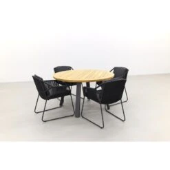 4 Seasons Accor/Ambassador 130 Cm. Rond Tuinset - 5 Delig 8 4 Seasons Accor/Ambassador 130 Cm. Rond Tuinset - 5 Delig -VIDAXL Winkel 1000053179 0102