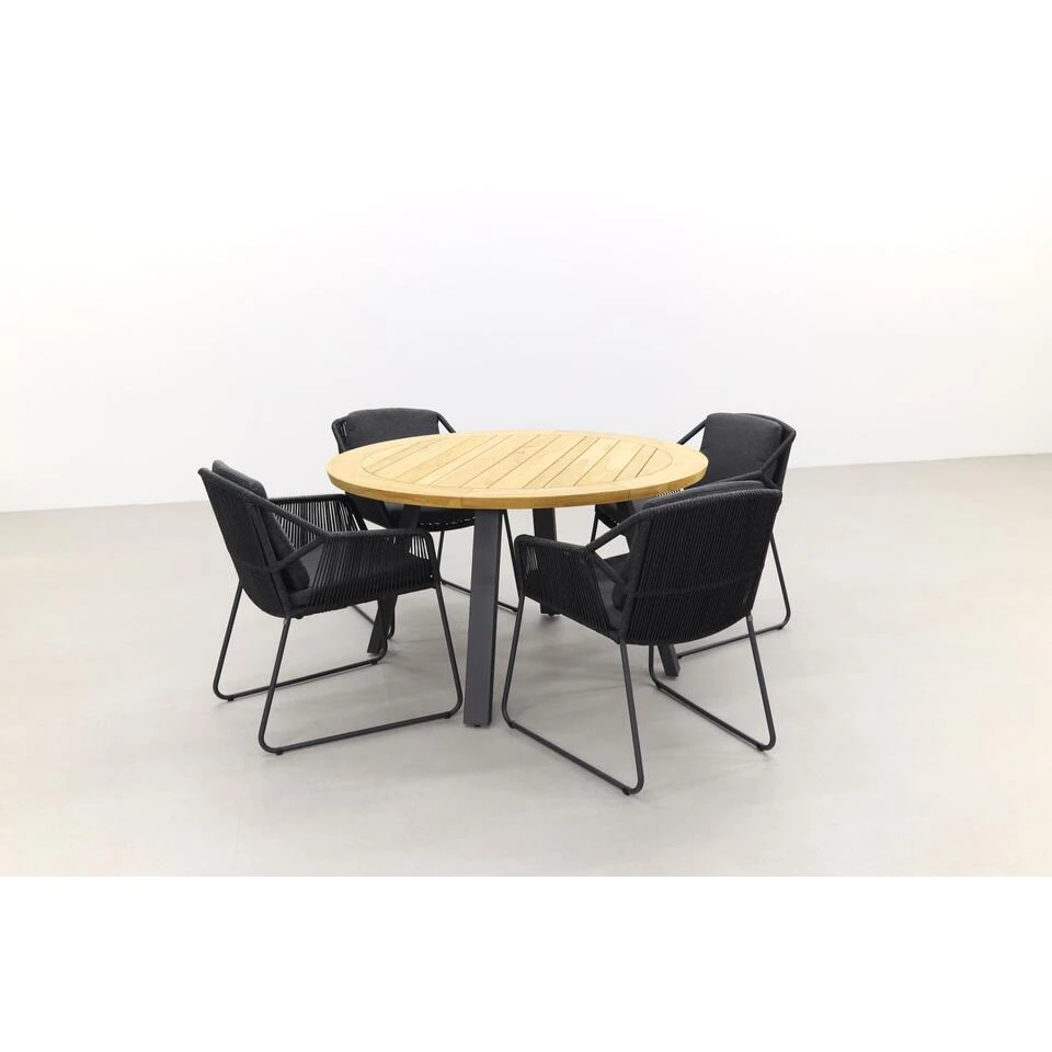 4 Seasons Accor/Ambassador 130 Cm. Rond Tuinset - 5 Delig 5 4 Seasons Accor/Ambassador 130 Cm. Rond Tuinset - 5 Delig - Afbeelding 3