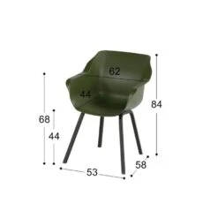 Hartman Sophie Element Moss Green/Verona 220 Cm. Tuinset – 7-delig -VIDAXL Winkel 1000053184 0103
