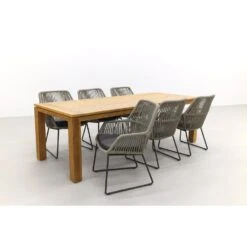 4 Seasons Ramblas/Rome Brown 240 Cm. Tuinset - 7-delig -VIDAXL Winkel 1000053189 0101