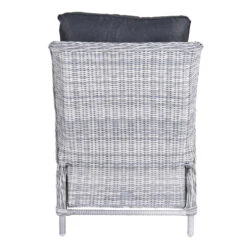 Garden Impressions Santa Rosa Tuinstoel + Voetenbank - L. Grijs -VIDAXL Winkel 1000054028 0103