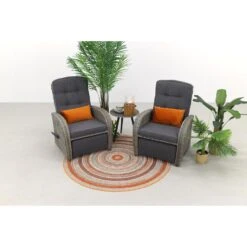 VDG Casablanca/Brasilia Verstelbare Stoel Loungeset - 3-delig -VIDAXL Winkel 1000054365 0103