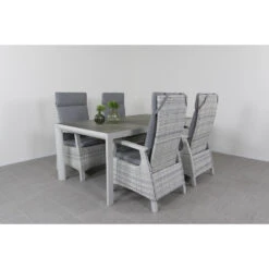 Darwin Verstelbare Stoelen + Kingstafel 180 X 100 Cm -VIDAXL Winkel 1000054369 0101