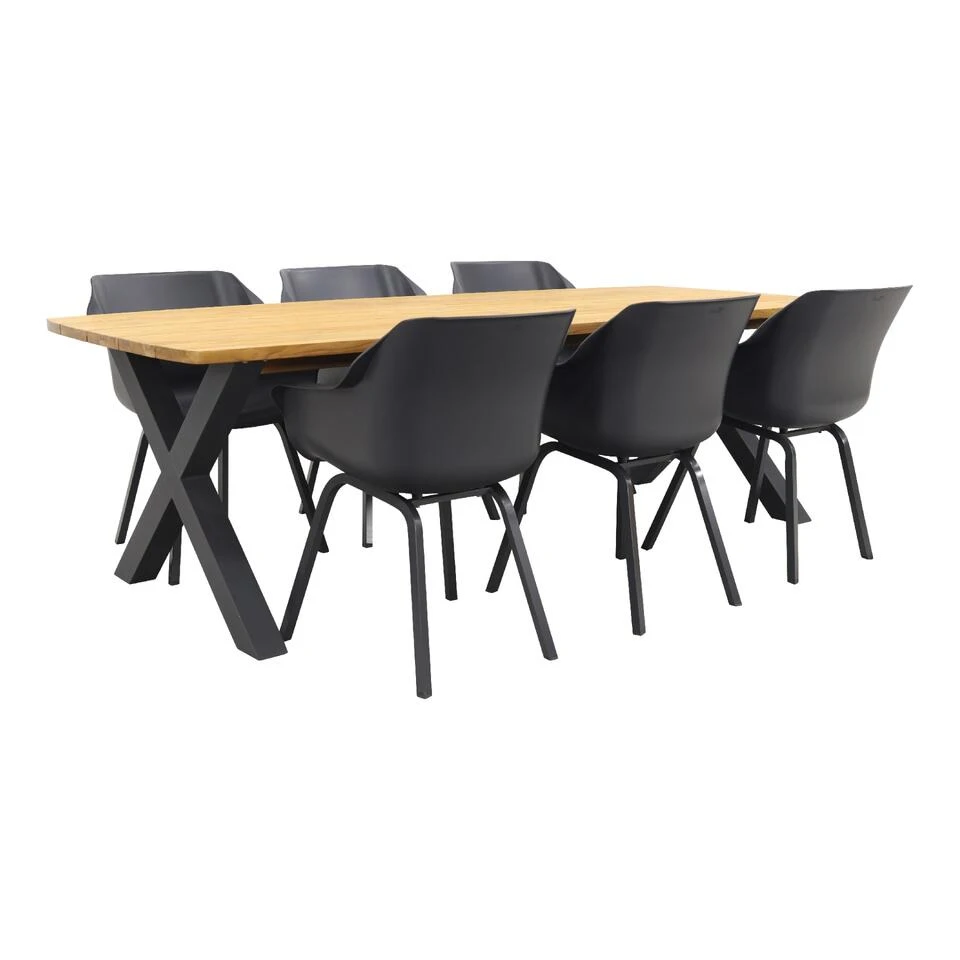 Hartman Sophie Element Xerix/Sefa Tuintafel 240x95 - Teak - Tuinset 3 Hartman Sophie Element Xerix/Sefa Tuintafel 240x95 - Teak - Tuinset