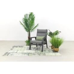 VDG Azoren Loungestoel Verstelbaar - Antraciet -VIDAXL Winkel 1000054950 0101