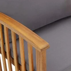 VidaXL Tuinstoelen 2 St Met Kussens Massief Acaciahout -VIDAXL Winkel 1000056533 0105