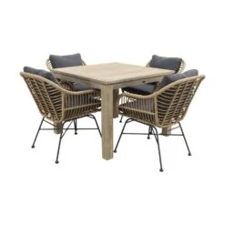 Garden Impressions Margriet Naturel/Rome Grey 100 Cm.-tuinset 5-delig 8 Garden Impressions Margriet Naturel/Rome Grey 100 Cm.-tuinset 5-delig -VIDAXL Winkel 1000058109 0102