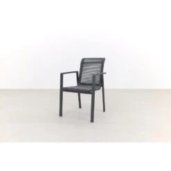 GreenChair Lagoon Stapelbare Tuinstoel - Antraciet -VIDAXL Winkel 1000059394 0101