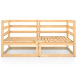 VidaXL Tuinbank 2-zits Massief Grenenhout -VIDAXL Winkel 1000060787 0102