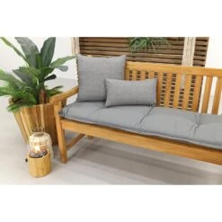 VDG Teak Houten Tuinbank Bison - 150 Cm -VIDAXL Winkel 1000072939 0102