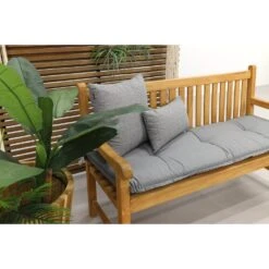 VDG Teak Houten Tuinbank Bison - 150 Cm -VIDAXL Winkel 1000072939 0103