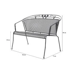 Kettler Toledo Bank -VIDAXL Winkel 1000073186 0101