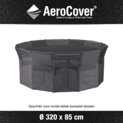 Aerocover Ronde Tuinsethoes - 320x85 Cm -VIDAXL Winkel 1000073197 0101