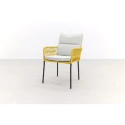 Teresa Dining Rope Tuinstoel - Yellow -VIDAXL Winkel 1000074461 0103