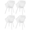 Hartman Sophie Element Dining Armstoel- Wit - 4 St. -VIDAXL Winkel 1000074500