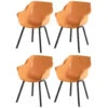 Hartman Sophie Element Dining Armstoel- Indian Orange - 4 St. -VIDAXL Winkel 1000074503