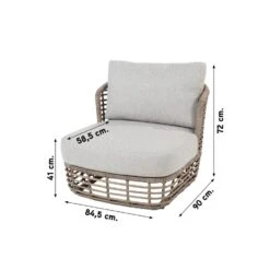 4SO Lugano Loungestoel - Pure (1 St.) 7 4SO Lugano Loungestoel - Pure (1 St.) -VIDAXL Winkel 1000076430 0101