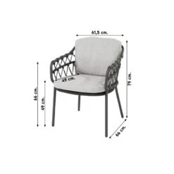 4SO Calpi/Prado 160 Cm. Ronde Tuinset - 7-delig 7 4SO Calpi/Prado 160 Cm. Ronde Tuinset - 7-delig -VIDAXL Winkel 1000077707 0101