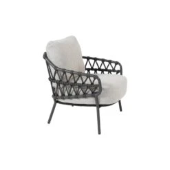 4 Seasons Calpi Low Dining Stoel - Antraciet (1 St.) -VIDAXL Winkel 1000077715 0102