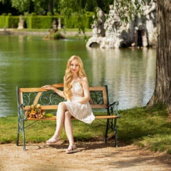 Tectake - Tuinbank Tuin Bank Tuinbankje Zitbank Gietijzer 124 Cm 7 Tectake - Tuinbank Tuin Bank Tuinbankje Zitbank Gietijzer 124 Cm -VIDAXL Winkel 1000078020 0101