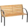 Tectake - Tuinbank - 123x 64x 82 Cm - Hout -VIDAXL Winkel 1000078026