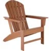 Tectake -tuinstoel Adirondack -Janis - Bruin
