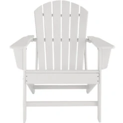 Tectake - Tuinstoel Joan Wit - Tuinstoel In Houtlook -VIDAXL Winkel 1000078052 0103