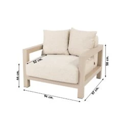 4 Seasons Raffinato Loungestoel (1 St.) 7 4 Seasons Raffinato Loungestoel (1 St.) -VIDAXL Winkel 1000081350 0101