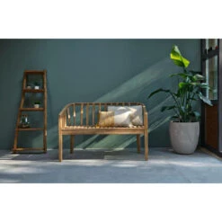 Exotan Tuinbank Lilly - Acacia - White Wash - 81x123x65 -VIDAXL Winkel 1000083596 0101