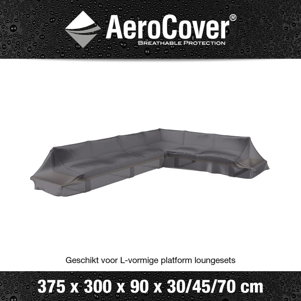 Aerocover Platform Loungesethoes 375x300 Cm - Rechts 4 Aerocover Platform Loungesethoes 375x300 Cm - Rechts - Afbeelding 2