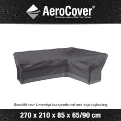 Aerocover Lounge-dininghoes 270x210 Cm - Rechts -VIDAXL Winkel 1000084841 0101