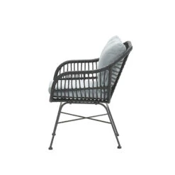 Garden Impressions Lucas Dining Tuinstoel - Zwart -VIDAXL Winkel 1000087059 0102