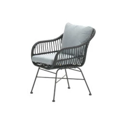 Garden Impressions Lucas Dining Tuinstoel - Zwart -VIDAXL Winkel 1000087059 0104