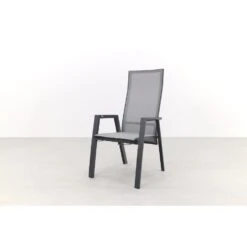 VDG Azoren Loungestoel Verstelbaar - Antraciet -VIDAXL Winkel 1000089053 0103