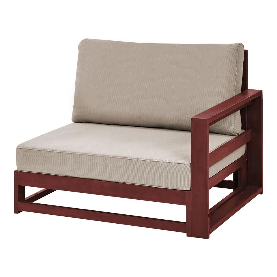 Beliani Zitgroep TIMOR - Donkere Houtkleur Fsc® Gecertificeerd Acaciahout 6 Beliani Zitgroep TIMOR - Donkere Houtkleur Fsc® Gecertificeerd Acaciahout - Afbeelding 4