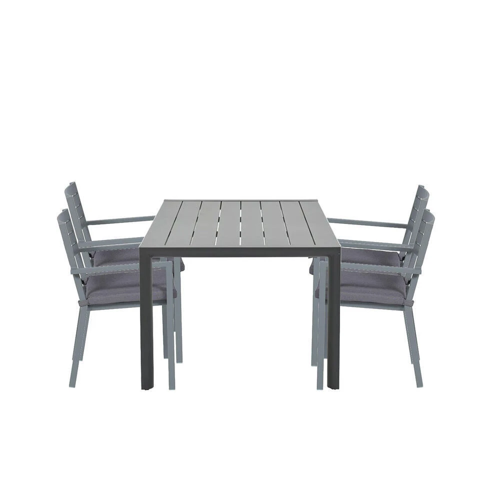 Garden Impressions Amarillo - Adana Tuinset 5-delig Donker Grijs 3 Garden Impressions Amarillo - Adana Tuinset 5-delig Donker Grijs