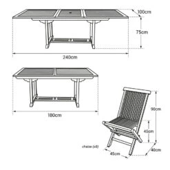 Happy Garden Buitenmeubelsets LOMBOK - Bruin - Hout 9 Happy Garden Buitenmeubelsets LOMBOK - Bruin - Hout -VIDAXL Winkel 1000092329 0104