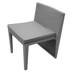 Happy Garden Buitenmeubelsets SANTORIN - Grijs - Staal -VIDAXL Winkel 1000092332 0102