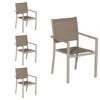 Happy Garden Buitenstoelen - Bruin - Aluminium -VIDAXL Winkel 1000092411