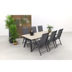 Hartman Milaan Verstelbaar/Nevada 240x100 Cm. Tuinset -VIDAXL Winkel 1000093374 0103