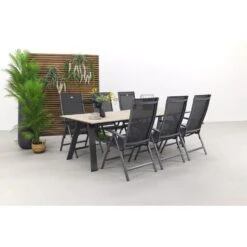 Hartman Salvatore Verstelbaar/Nevada 240x100 Cm. Tuinset -VIDAXL Winkel 1000093379 0103