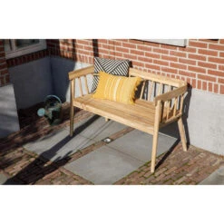 Exotan Tuinbankje Daisy - Acacia - Naturel - 75x121x53 -VIDAXL Winkel 1000094055 0102