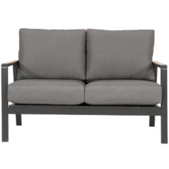 Loungebank Mai Tai - Stof - Grijs -VIDAXL Winkel 1000094347 0102