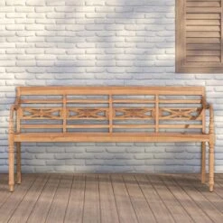 CLP Bank Maryland 170 Cm Teak -VIDAXL Winkel 1000097777 0102